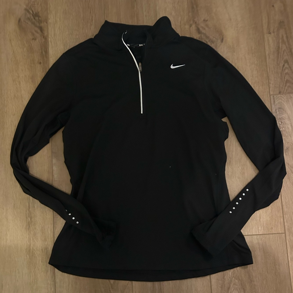 Nike black quarter zip